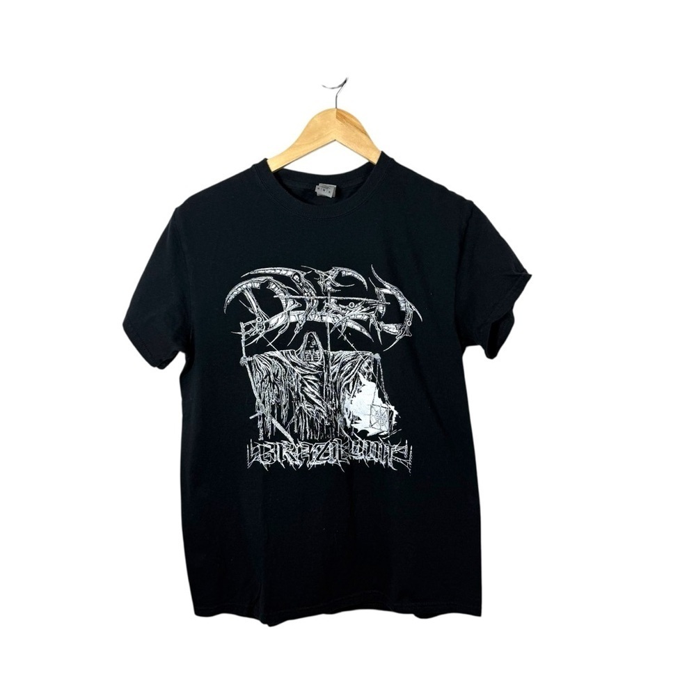 Died Band Death Metal Graphic Tee in Black Size M